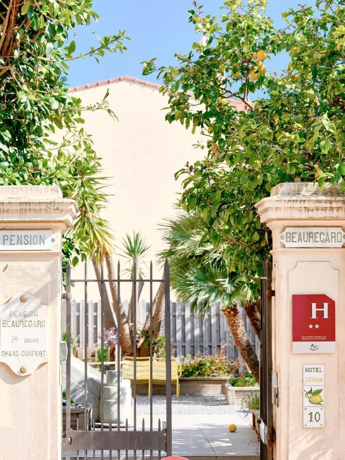 מנטון Hotel Lemon מראה חיצוני תמונה