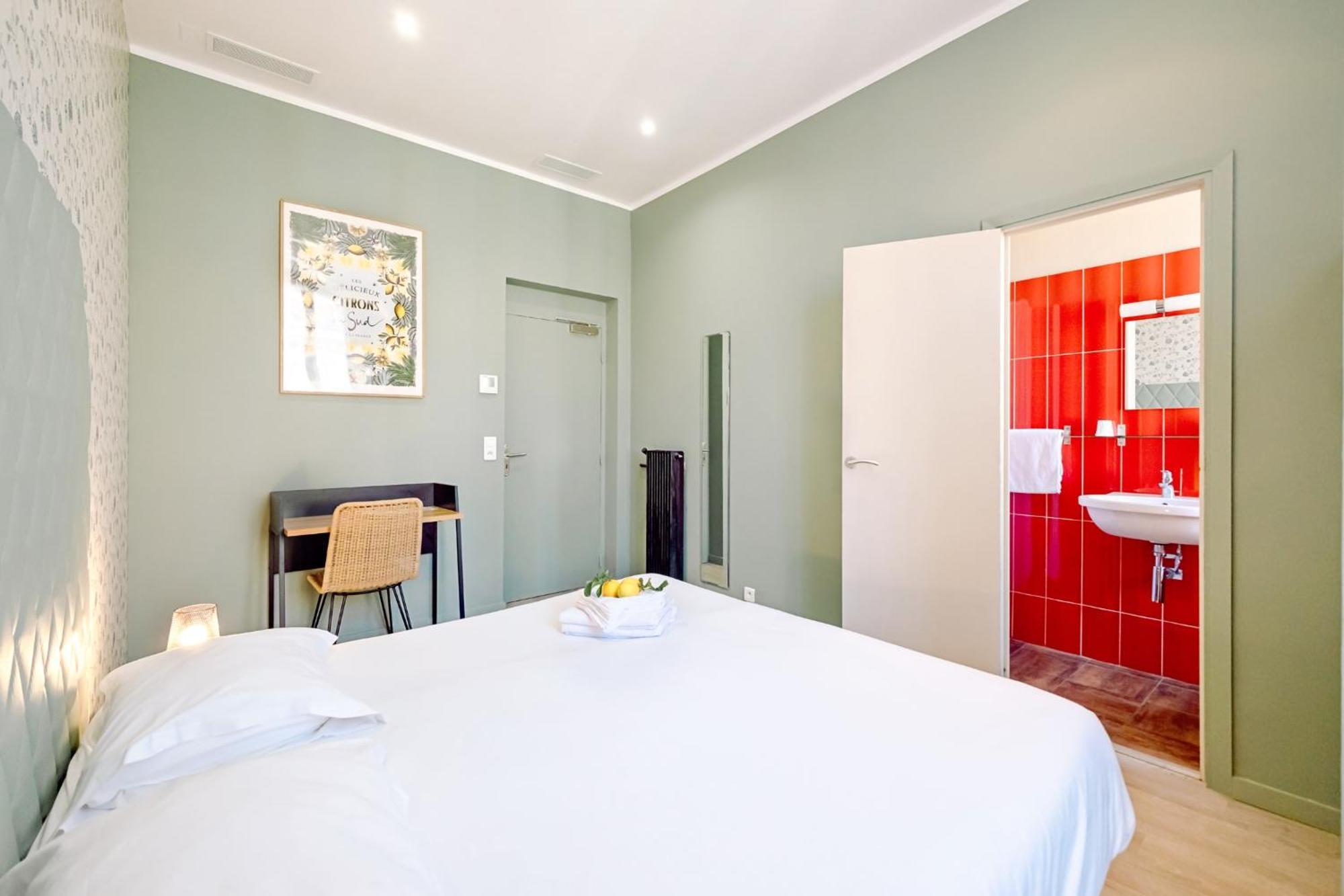 מנטון Hotel Lemon מראה חיצוני תמונה